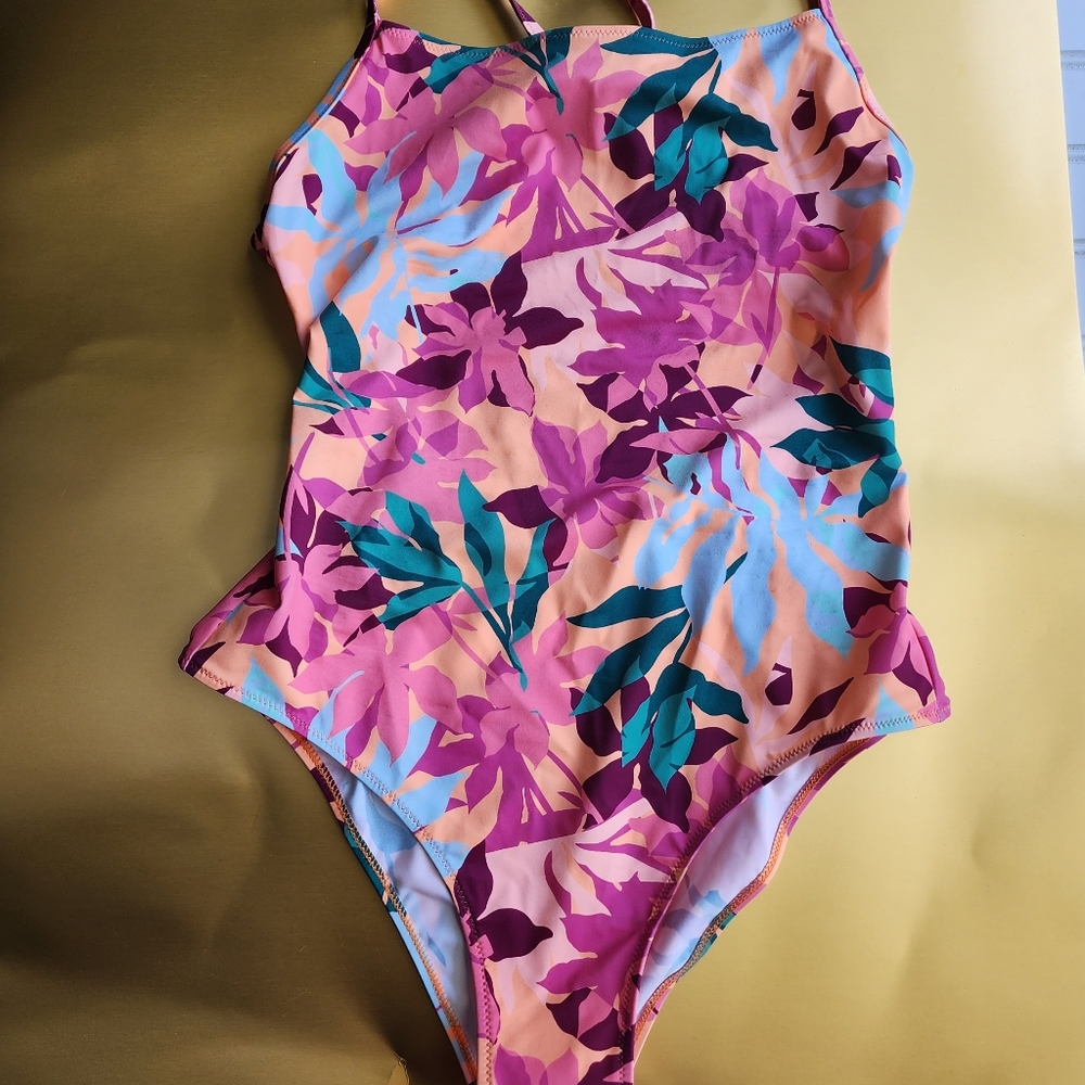 Roxy floral swimsuit, Large